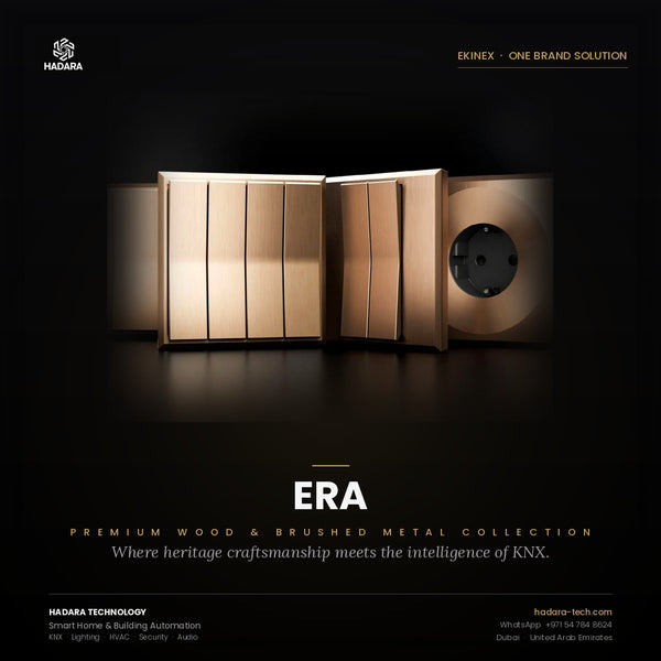 Ekinex ERA Wood & Brushed Metal