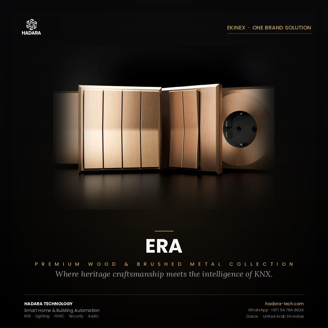 Ekinex ERA Wood & Brushed Metal